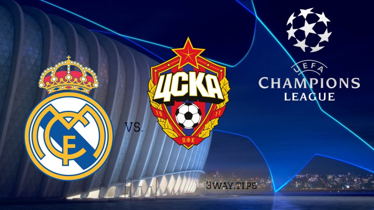 Real Madrid vs CSKA Moscow Champions League 